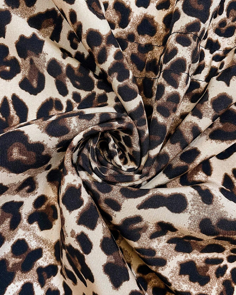 Sienna | Women's Fleece-Lined Reversible Animal Print Hooded Jacket