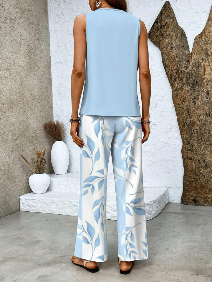 Sienna | Women's Lightweight Wide-Leg Trouser Set