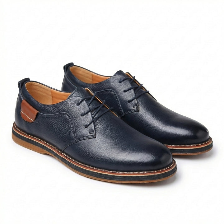 Sutton | Men's Leather Lace-Up Derby Shoes