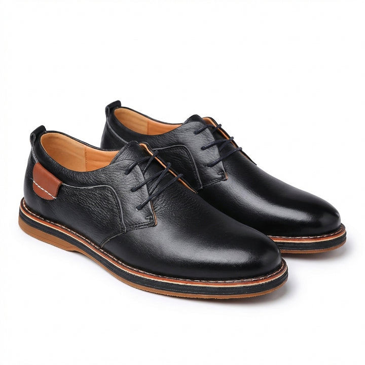 Sutton | Men's Leather Lace-Up Derby Shoes