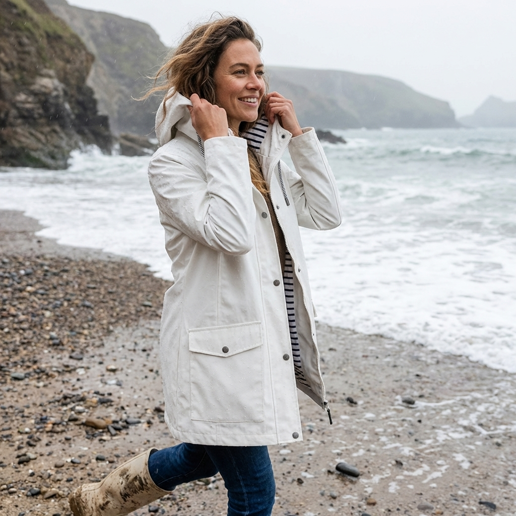 Sutton | Women's Waterproof Hooded Raincoat