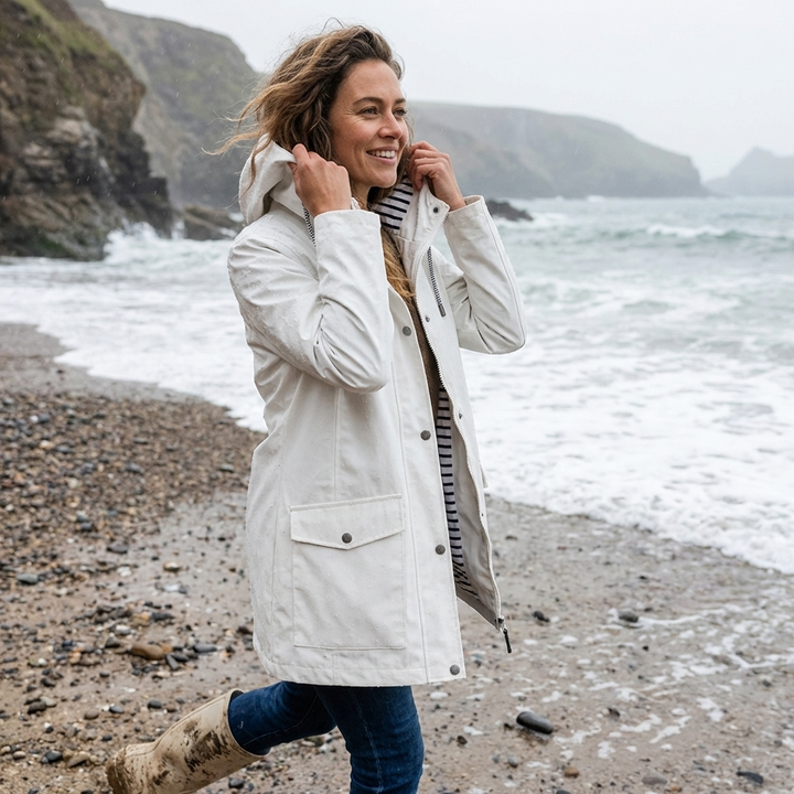 Sutton | Women's Waterproof Hooded Raincoat