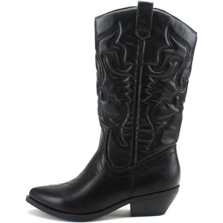 Tatum | Women's Leather Mid-Calf Cowgirl Boots