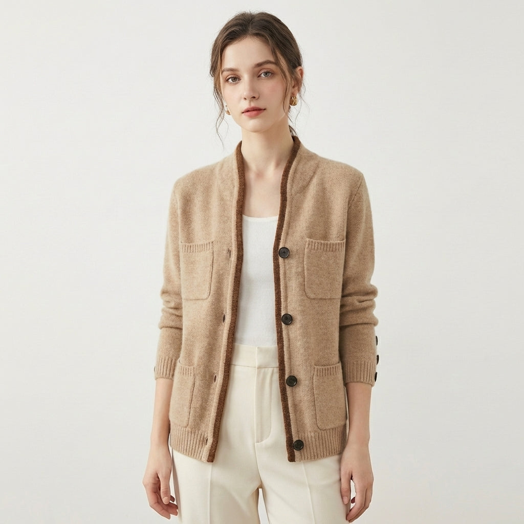 Thea | Women's Breathable Button-Front Cardigan