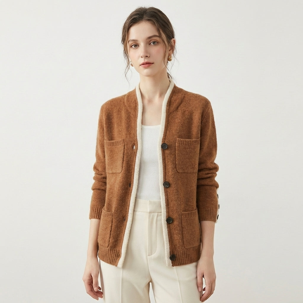 Thea | Women's Breathable Button-Front Cardigan