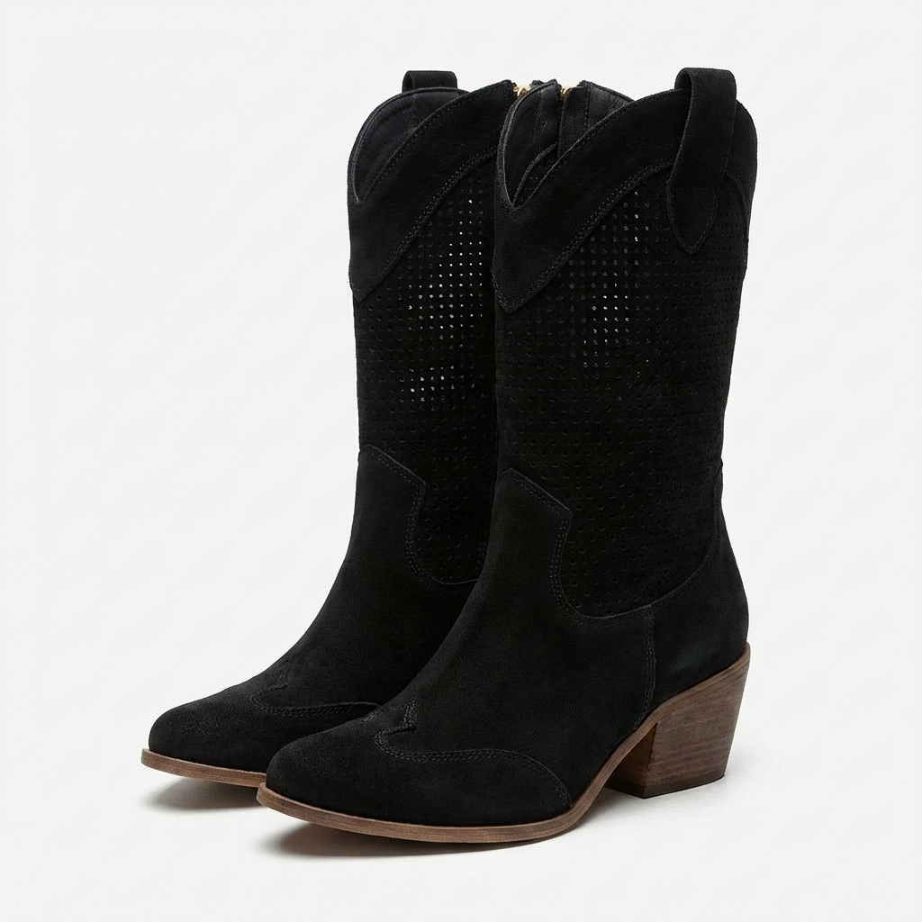 Vera | Women Boots With Pull Tab | Cowboy
