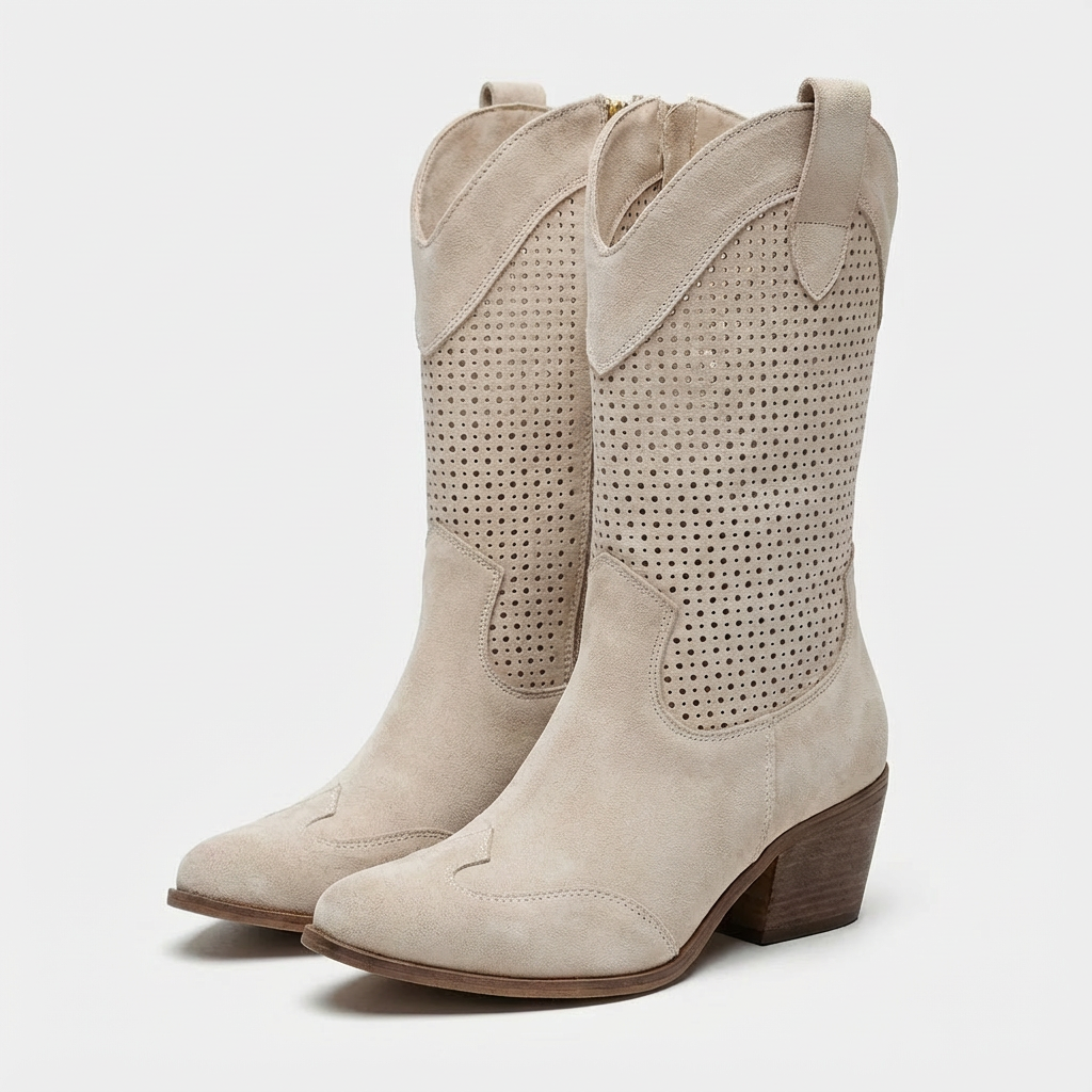Vera | Women Boots With Pull Tab | Cowboy