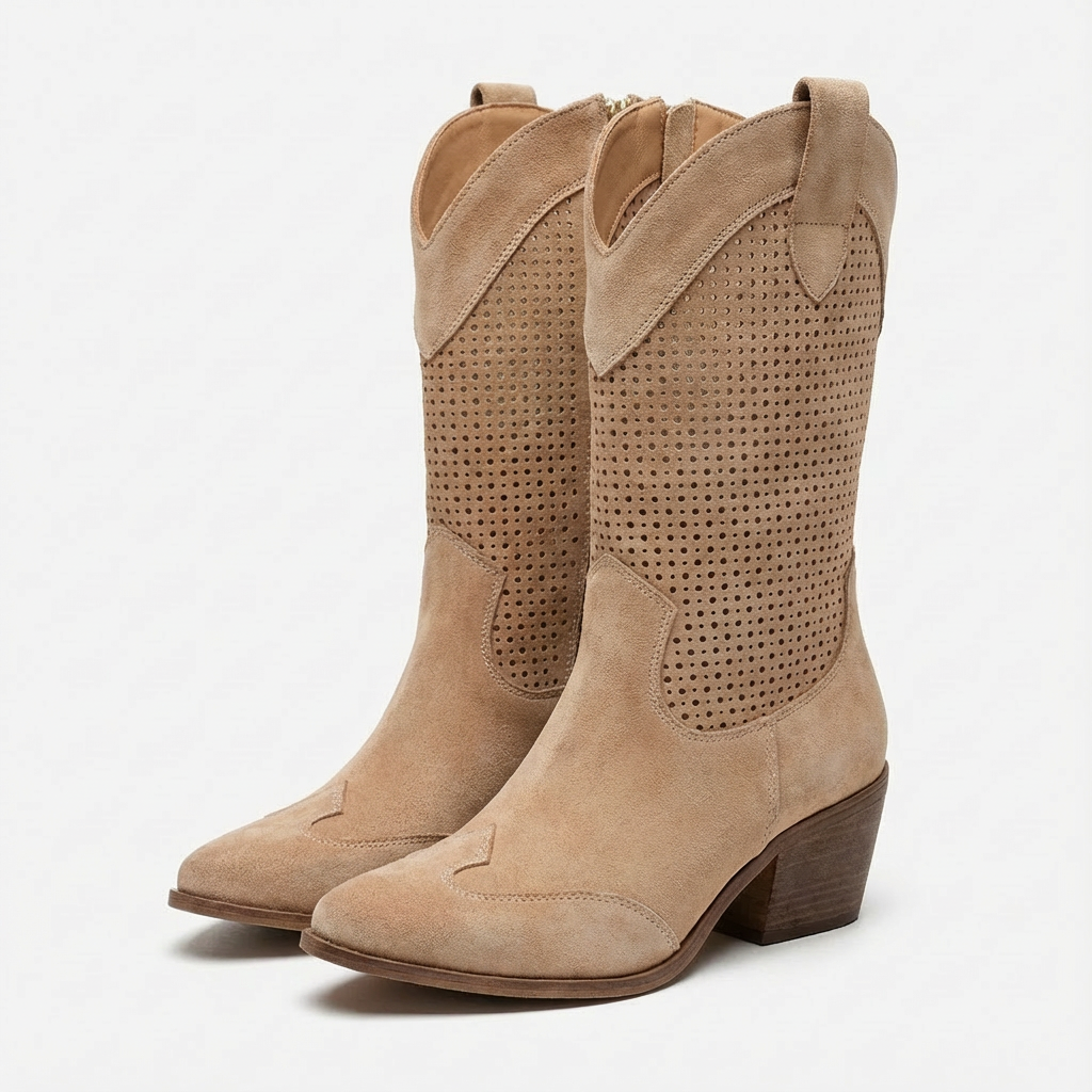 Vera | Women Boots With Pull Tab | Cowboy
