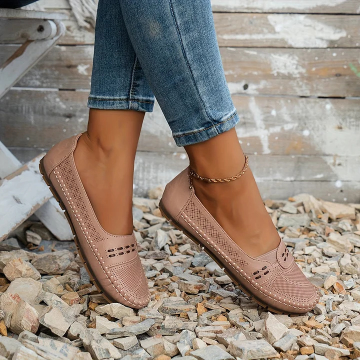 Wren | Women's Orthopaedic Memory Foam Breathable Slip-On Flats