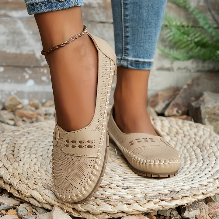 Wren | Women's Orthopaedic Memory Foam Breathable Slip-On Flats