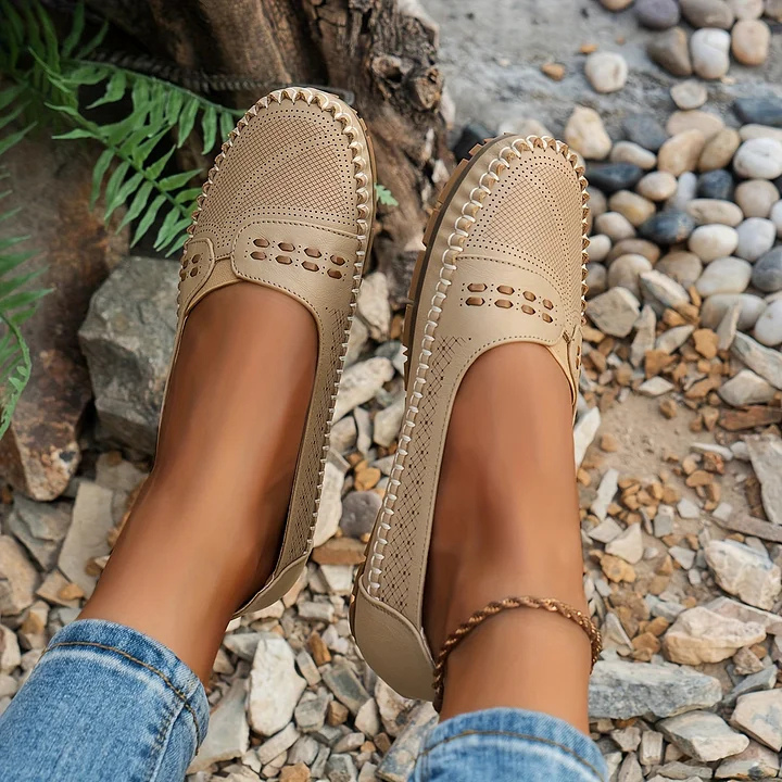 Wren | Women's Orthopaedic Memory Foam Breathable Slip-On Flats