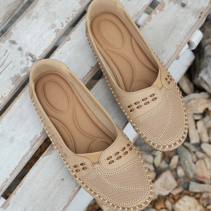 Wren | Women's Orthopaedic Memory Foam Breathable Slip-On Flats