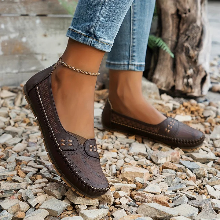 Wren | Women's Orthopaedic Memory Foam Breathable Slip-On Flats