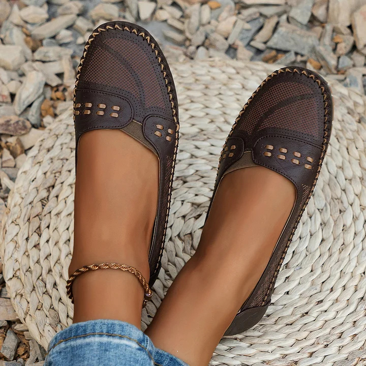 Wren | Women's Orthopaedic Memory Foam Breathable Slip-On Flats