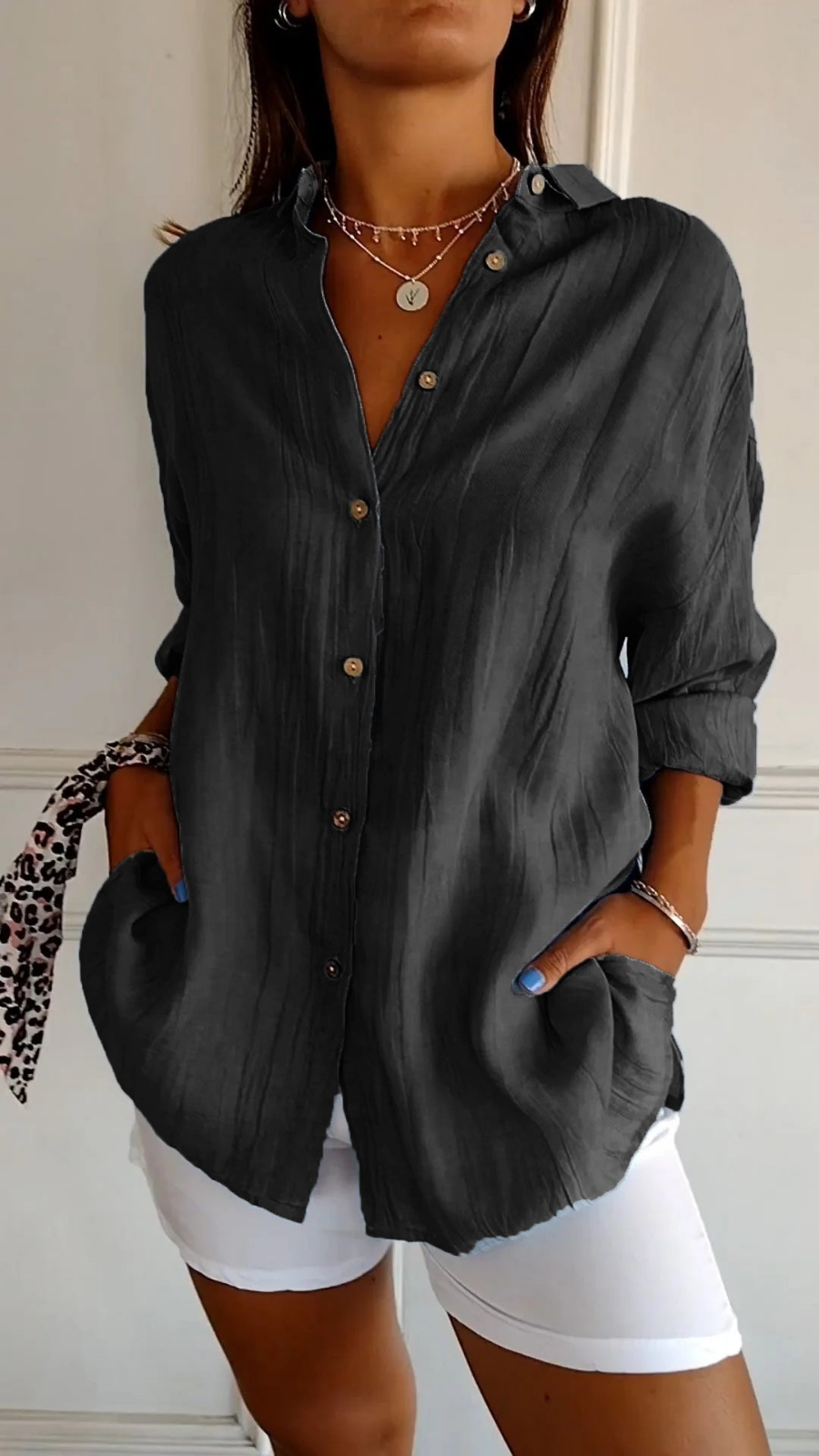 Wren | Women's Oversized Button-Down Shirt