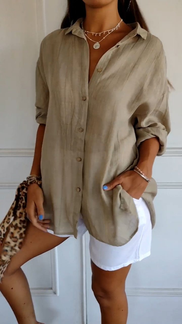 Wren | Women's Oversized Button-Down Shirt