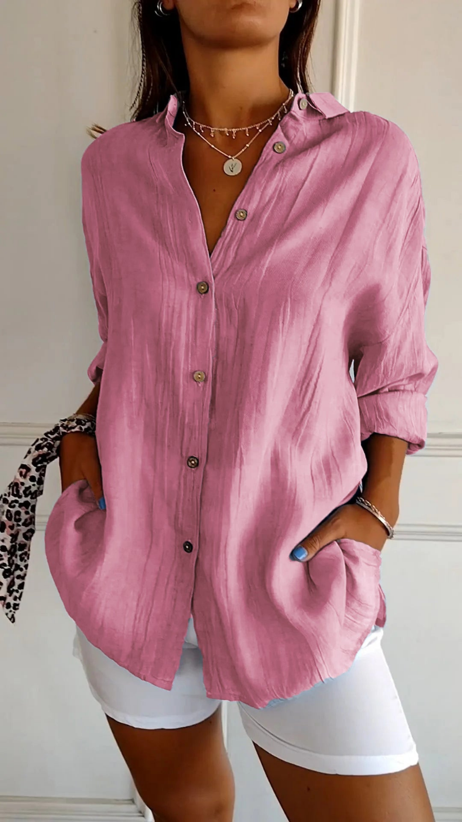 Wren | Women's Oversized Button-Down Shirt