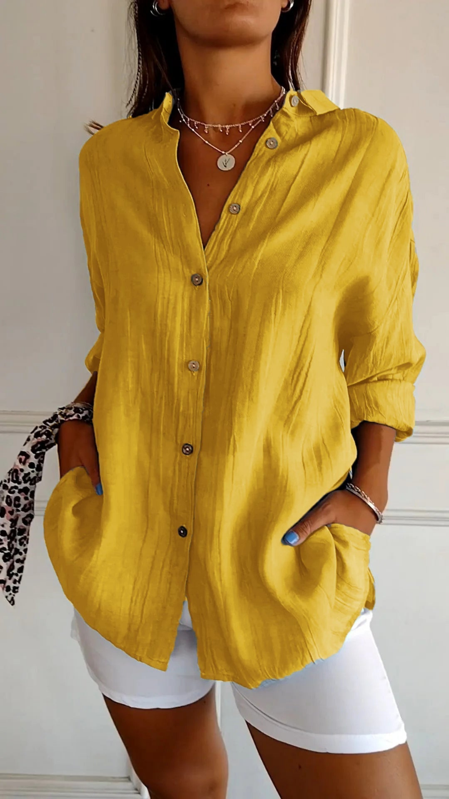 Wren | Women's Oversized Button-Down Shirt