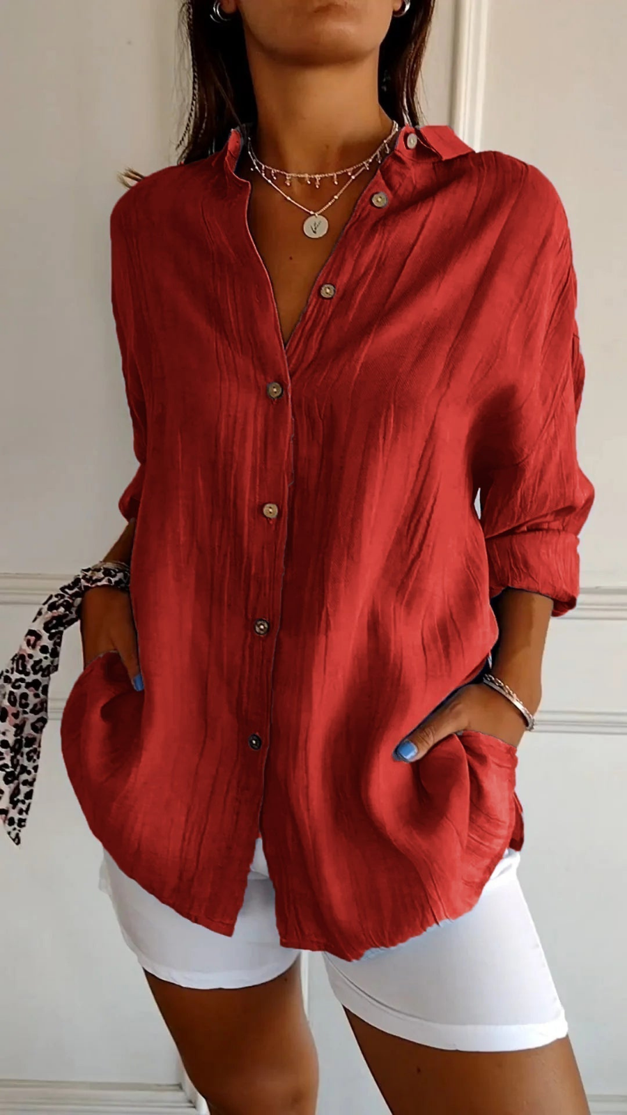 Wren | Women's Oversized Button-Down Shirt