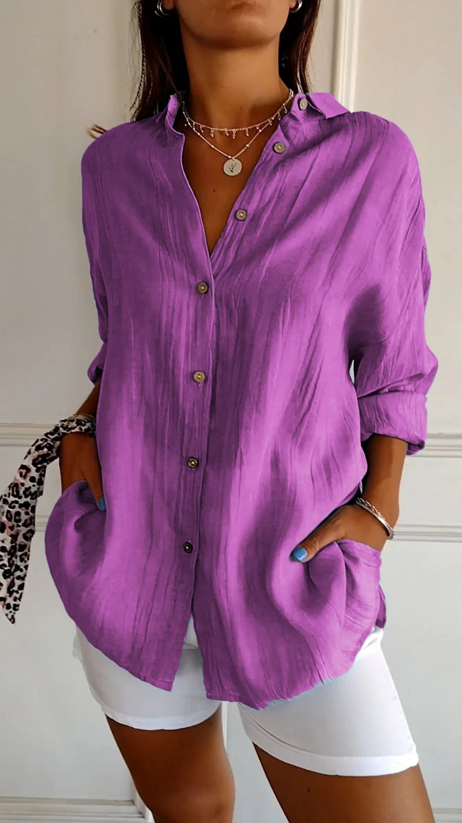 Wren | Women's Oversized Button-Down Shirt