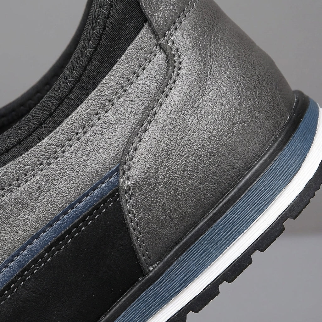 Zane | Men's Leather Casual Low-Top Trainers