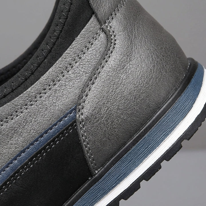 Zane | Men's Leather Casual Low-Top Trainers