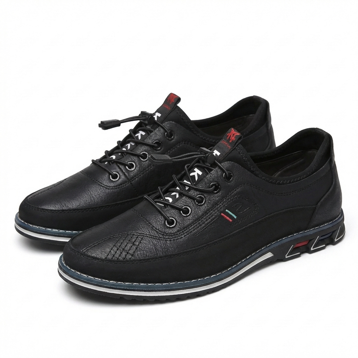 Zane | Men's Leather Casual Low-Top Trainers