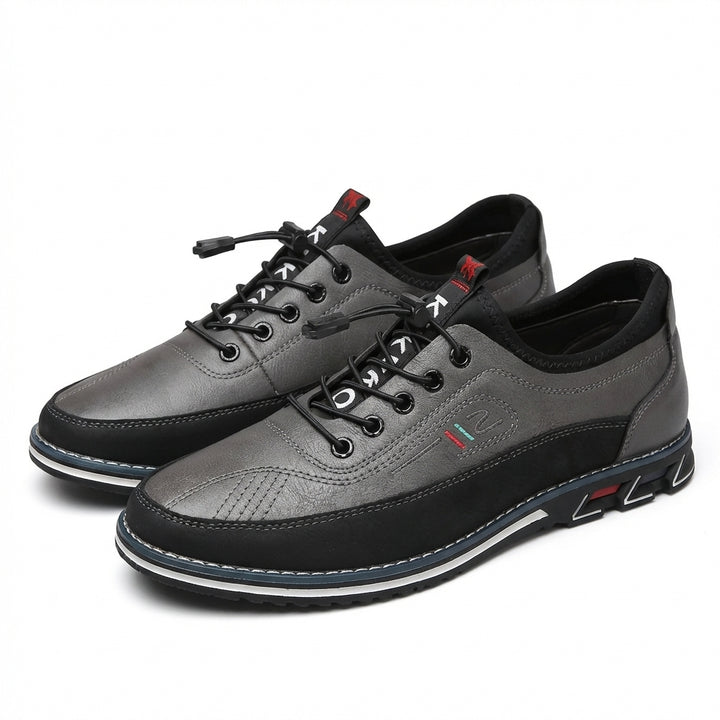Zane | Men's Leather Casual Low-Top Trainers