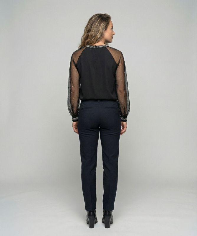 Zara | Women's Black Long Sleeve Shirt